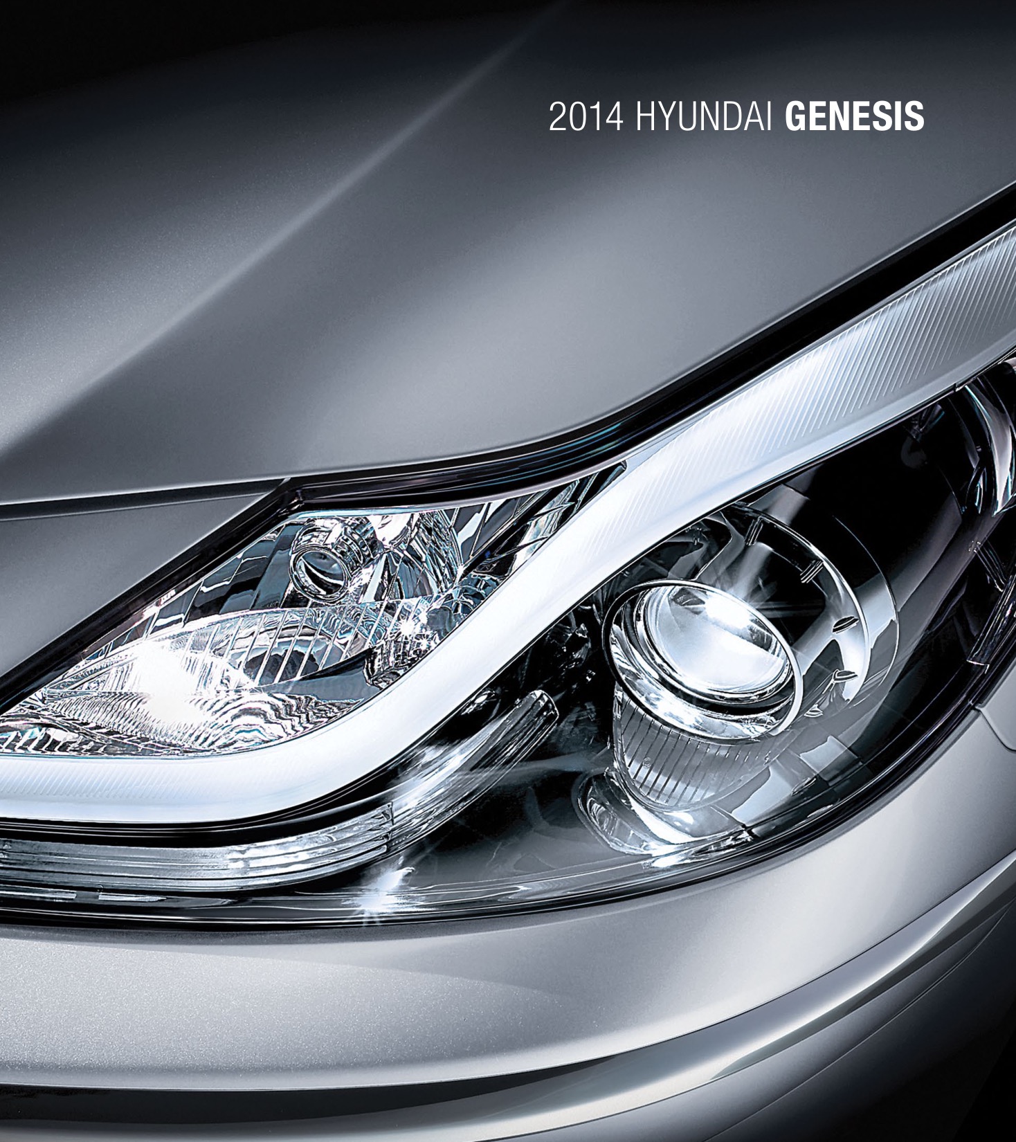 2014 Hyundai Genesis Brochure Page 2